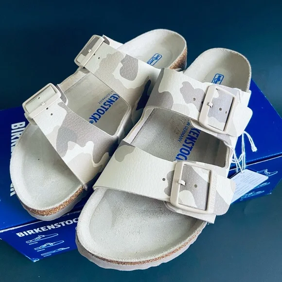 BIRKENSTOCK Arizona Camo Slide Sandal 39,40 - Picture 2 of 10
